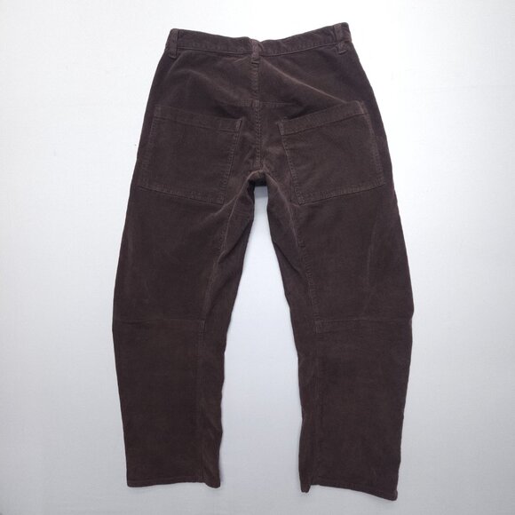 Nili Lotan Shon Pants Corduroy Espresso 0 - Picture 3 of 11